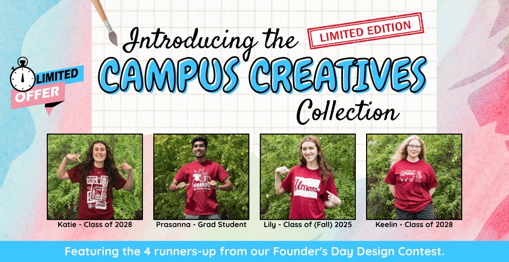 Shop our limited edition campus creatives collection